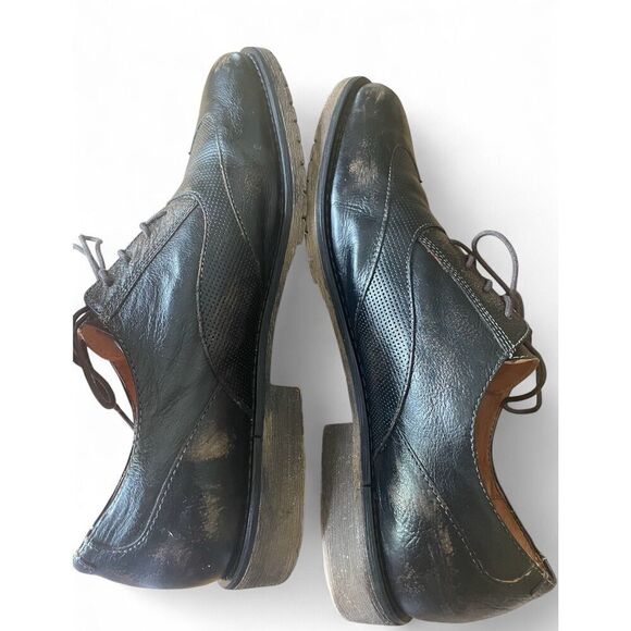 BED STU Distressed Leather Inside And Out Brown Men\'s Workshop Oxfords Shoes 10 main image 6